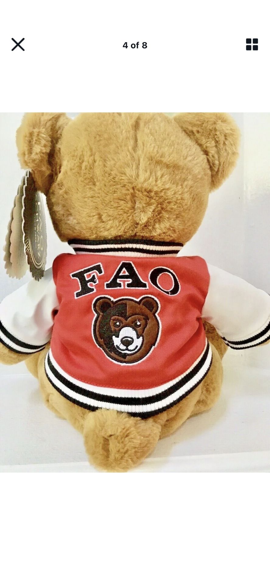 FAO Schwartz Teddy Bear New