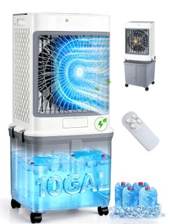 Portable Evaporative Air Cooler 10 Gallon Tank