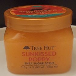  Hut Sunkissed Poppy Shea Sugar Scrub