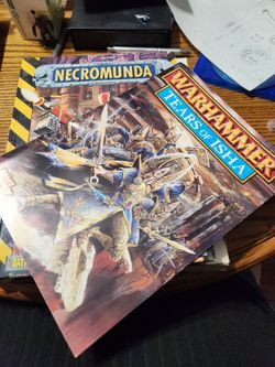 Necromunda and Warhammer book