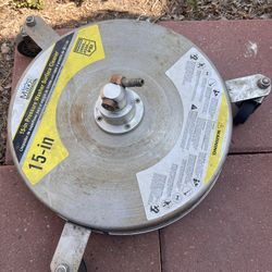 15 in Pressure Washer Surface Cleaner
