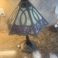 Rare Vintage Tiffany Style Lamp