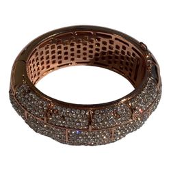 Akkad Cuff Bracelet Pave Set Swarovski Crystals 