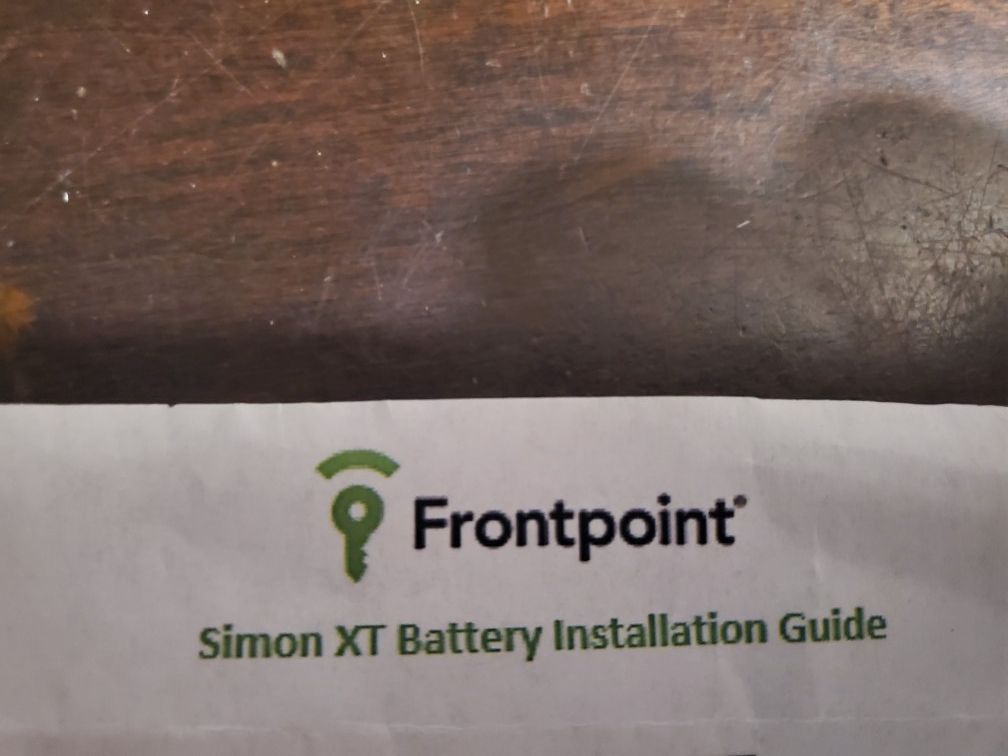 Frontpoint  Simon XT Battery
