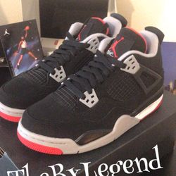 Air Jordan 4 Cement 4s🤨(aka Bred) Mens Size 9.5 Brand New 100% Authentic 