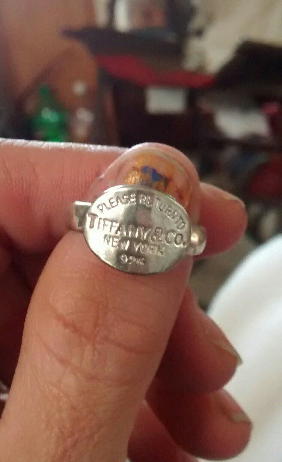 Silver Tiffany ring