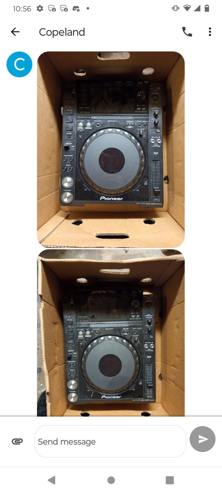 Pair of CDJ 2000 NXS $1,000