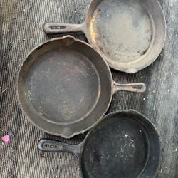 Cast iron skillets