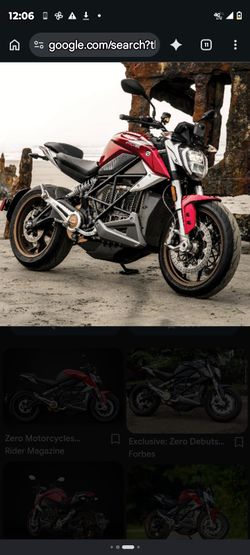 Electric street bike