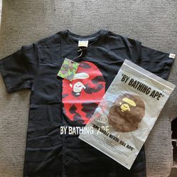 BAPE SHIRT! “ Red Camo “