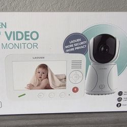 LAOUEN Baby Monitor 4.3 Video GA01 Baby Monitor Camera VOX Function Night Vision