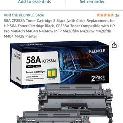 hp 58a toner cartridge black 