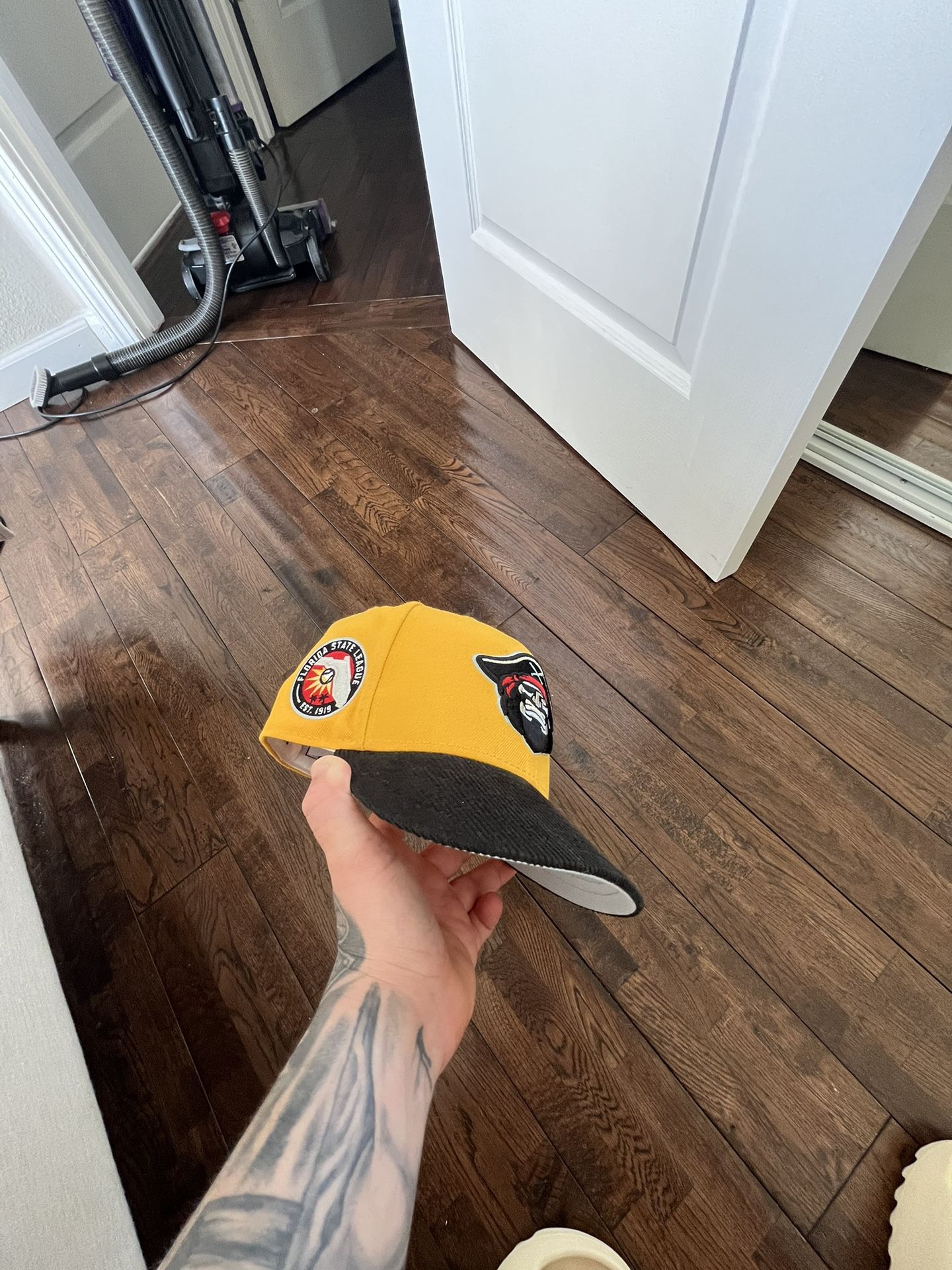 Pirates Corduroyed Fitted Hat