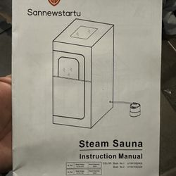 Portable Sweat Sauna New In The Box. Everything In Plastic 