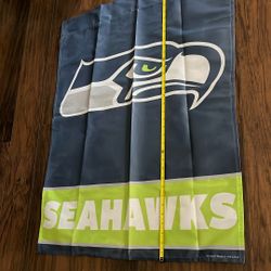 Seahawks Flag  Never Used No Ripped No Stains 