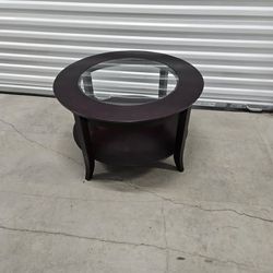 Small round coffee table