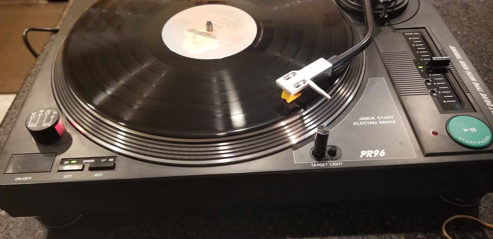 BST PR96 STEREO TURNTABLE RECORD PLAYER (TECHNICS SL-1200 CLONE)