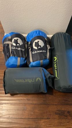 Sleeping bags and mats