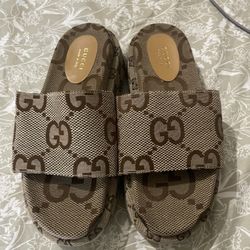 Gucci Sandals Platforms Women Size 7