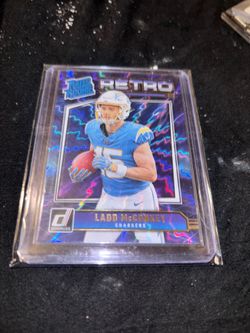 Ladd mckonkey rated rookie Donruss refractor