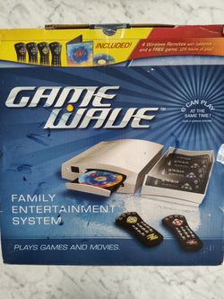 Game Wave Family Entertainment Video Game System Console New Open Box