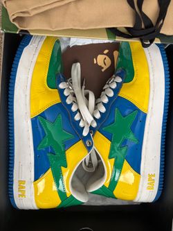 BAPE Bapesta Low-Top Sneakers Brazil Colorway