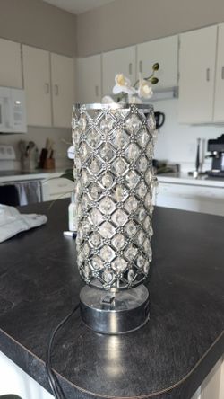 Crystal Lamp ✨ Purple LED Accent Lamp / Bedside Decor