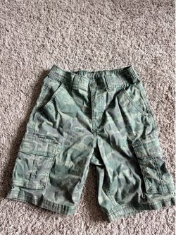 Boy camo shorts