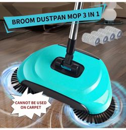 3-in-1 Hand-Push Sweeper & Visit > Vacuum Cleaner with Mop