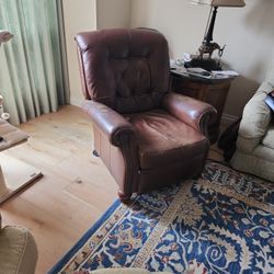 Recliner, Leather