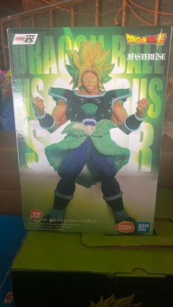 Dragon Ball Super Saiyan Broly Figure Ichiban Kuji Prize B Masterlise vs Omnibus