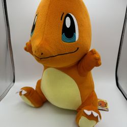 Banpresto 2019 Pokémon Sun & Moon Mecha Deka Charmander Plush NWT