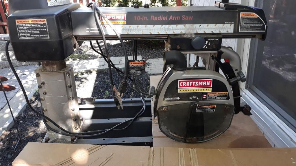 10 in. Radial Arm Saw