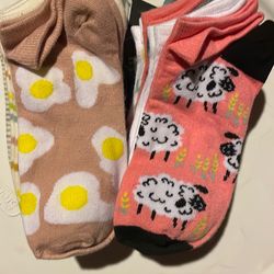 Cute design low cut socks