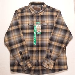 Orvis Men's Flannel Black Shirt  Available in Size L or XL $15 Each