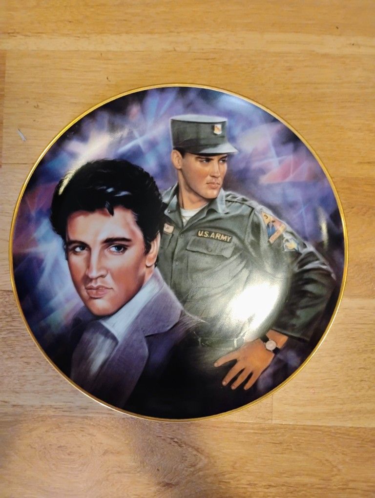Elvis Presley, Collectible Plate