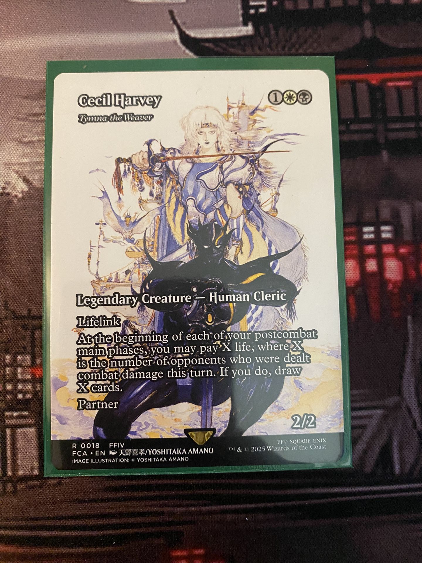 MTG // Final Fantasy Cecil Harvey // Tymna, The Weaver