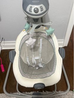 Graco Dueconnect LX Swinger and Vibrating Bouncer