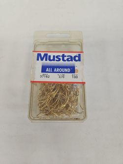 100ct Box of Mustad 37162 All Around 3/0 Fishing Hooks C8531