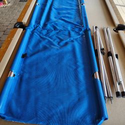 Blue Mesh Roll-a-Cot® 74"x28"x15", standard size