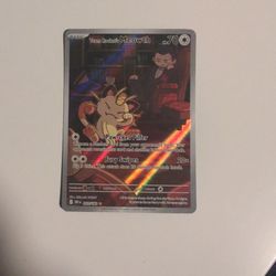 Pokemon Team Rocket's Meowth