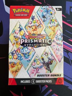 Prismatic Evolutions Booster Bundle