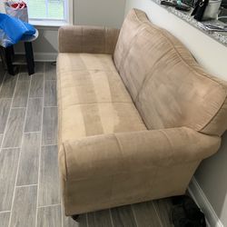 Tan 3 Seater Couch/Sofa