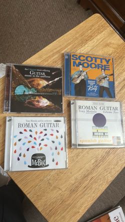 4 Guitar Music CDs