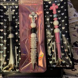 NEW Adorably Handcrafted Decorated Pens - Great Gift Items   $4ea Or 3@ $10   Millington Meet  Wolfchase/Bartlett Guitar Center most Saturdays @1pm  
