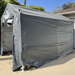Steel storage 7ft W X 12ft