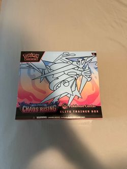 Pokemon Chaos Rising Pokemon Center ETB