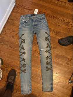 amiri Camo Bones jeans