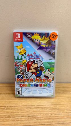 NINTENDO SWITCH PAPER MARIO THE ORIGAMI KING
