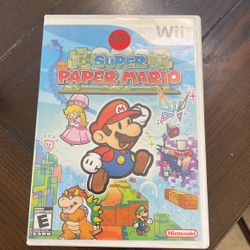 Wii Super Paper Mario
